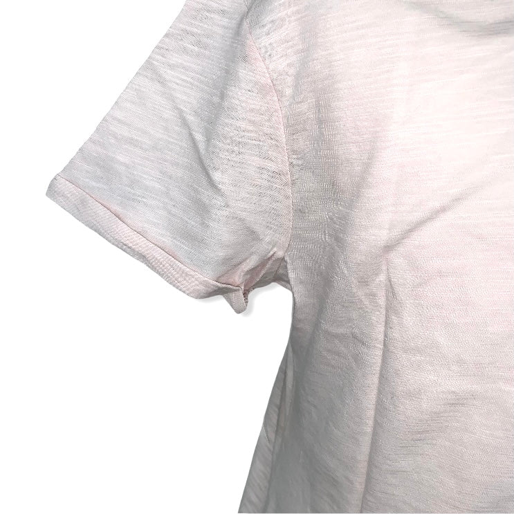 Jersey Short Sleeve Top V-Neck T-Shirt Size S Women's T-Shirt--_ - Fannetti Boutique