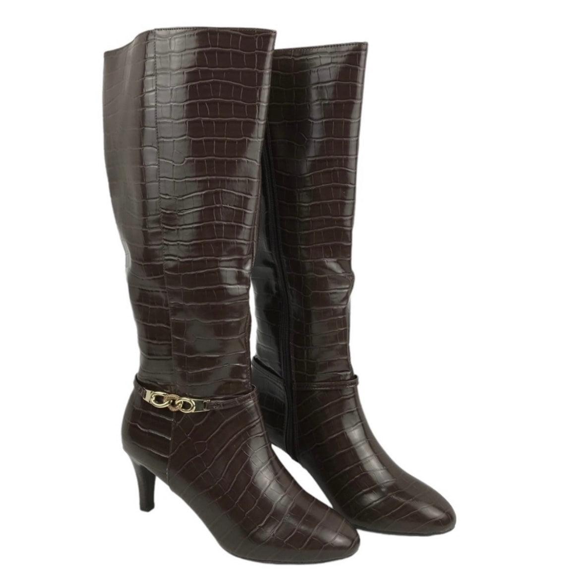 HANNA Almond Toe Zip Up Women's Dress Boots