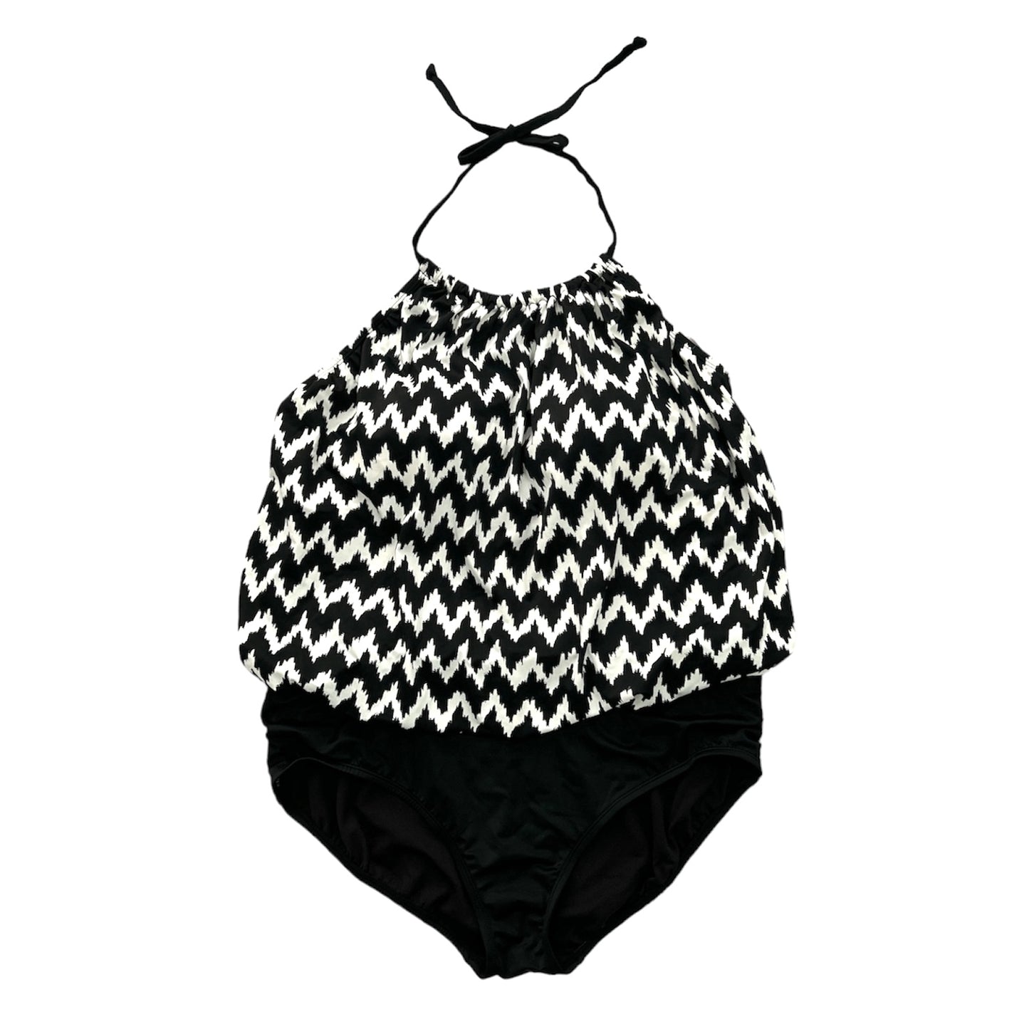 Simply Slim Women's High Neck One-Piece Swimsuit
