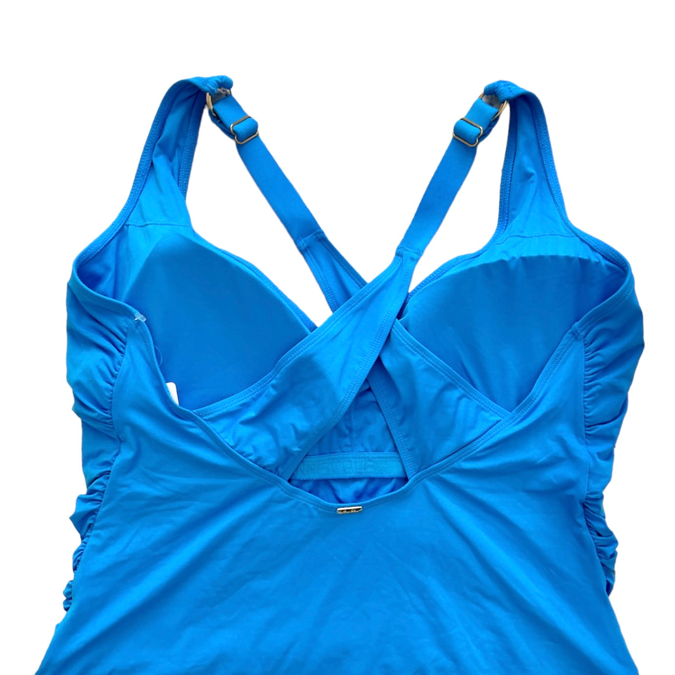 Women's V-Neck Cross Back One-Piece Swimsuit