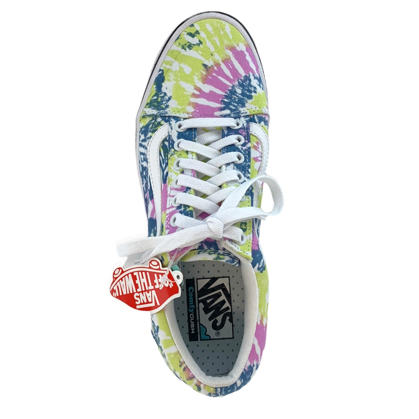 ComfyCush Old Skool Tie Dye Unisex Fashion Sneakers
