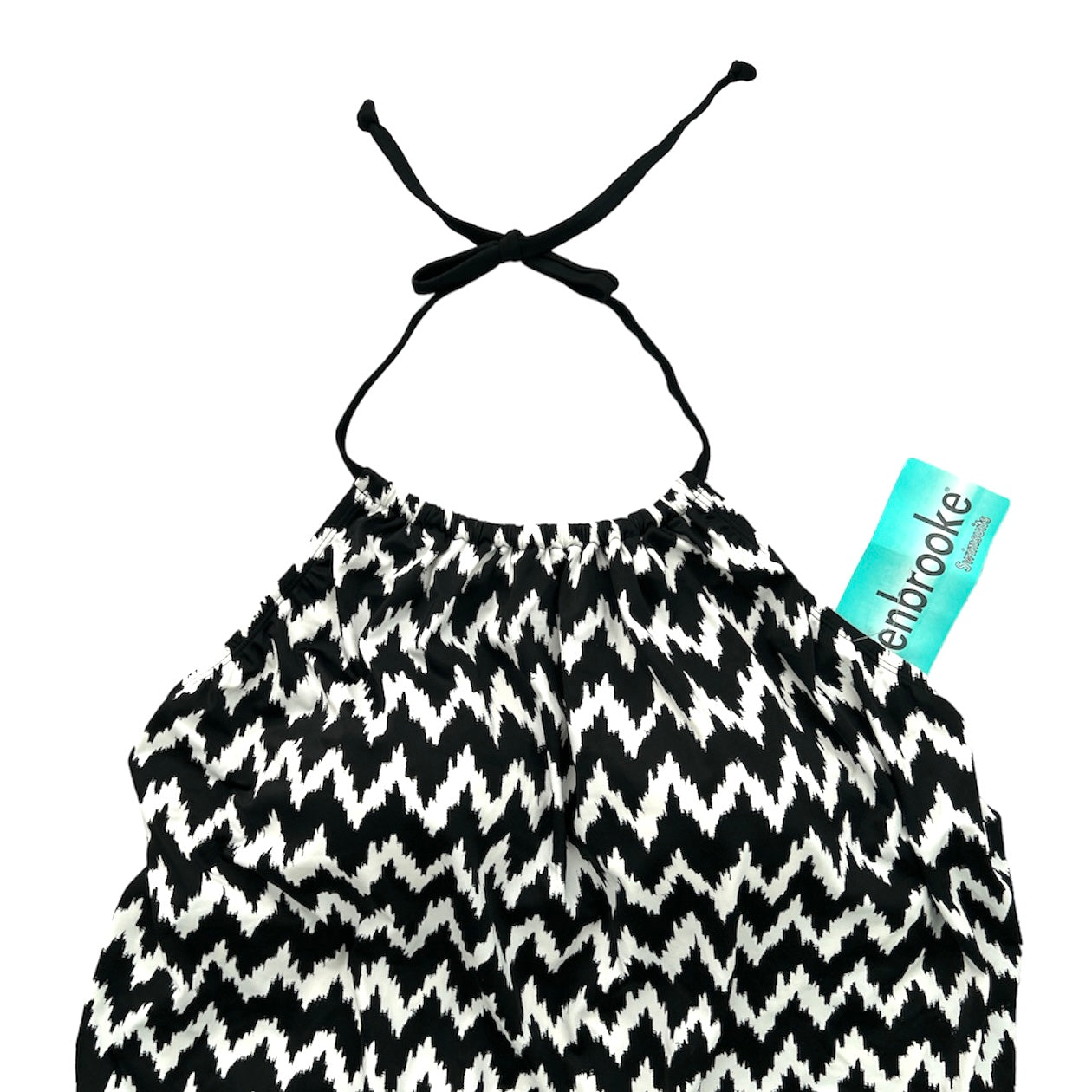 Simply Slim Women's High Neck One-Piece Swimsuit