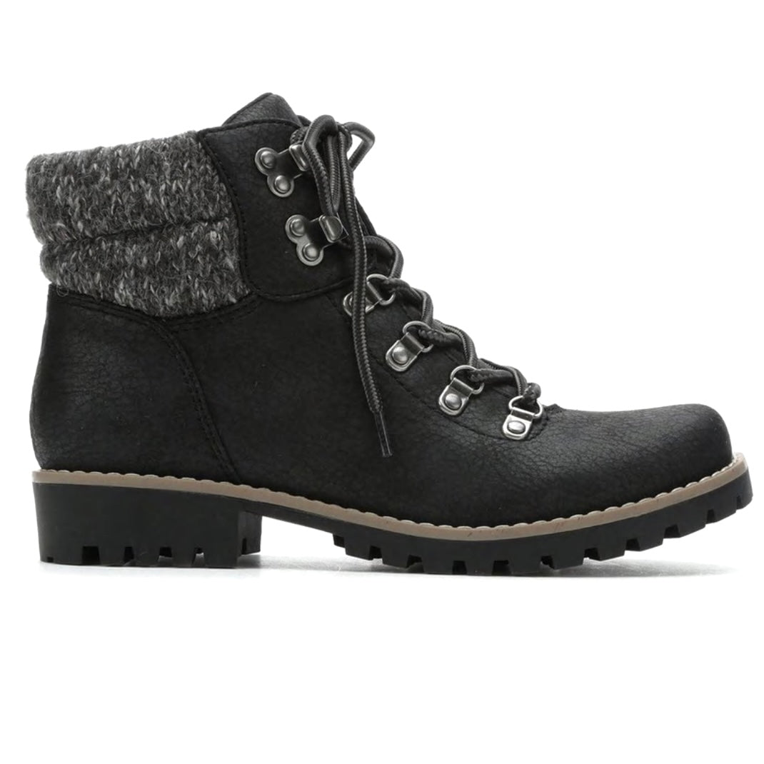 PATHFIELD Lace Up Block Heels Booties Women's Ankle Boots