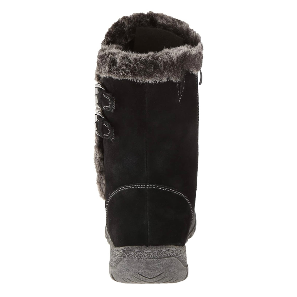 TAKANI Women's Black Flats Winter Ankle Boots