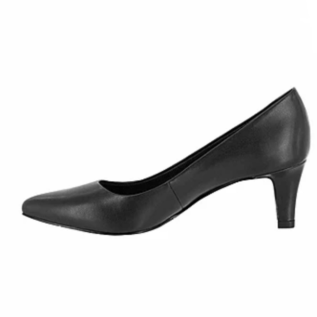 POINTE Black Pointed Toe Slip On Size 6.5 Women's Pumps Shoes