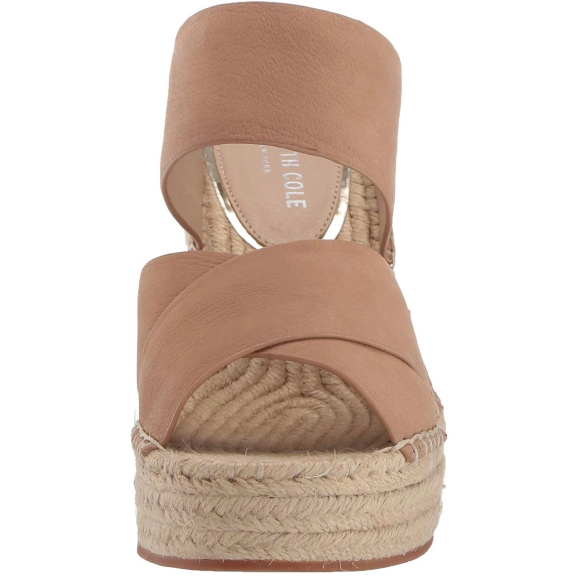 OLIVIA X BAND Sand Leather Espadrille Open Toe Platform Women's Sandals