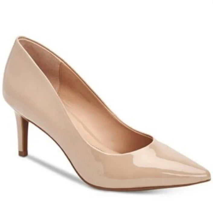 JEULES Khaki Comfort Pointed Toe Slip On Size 9.5 M Women's Pumps