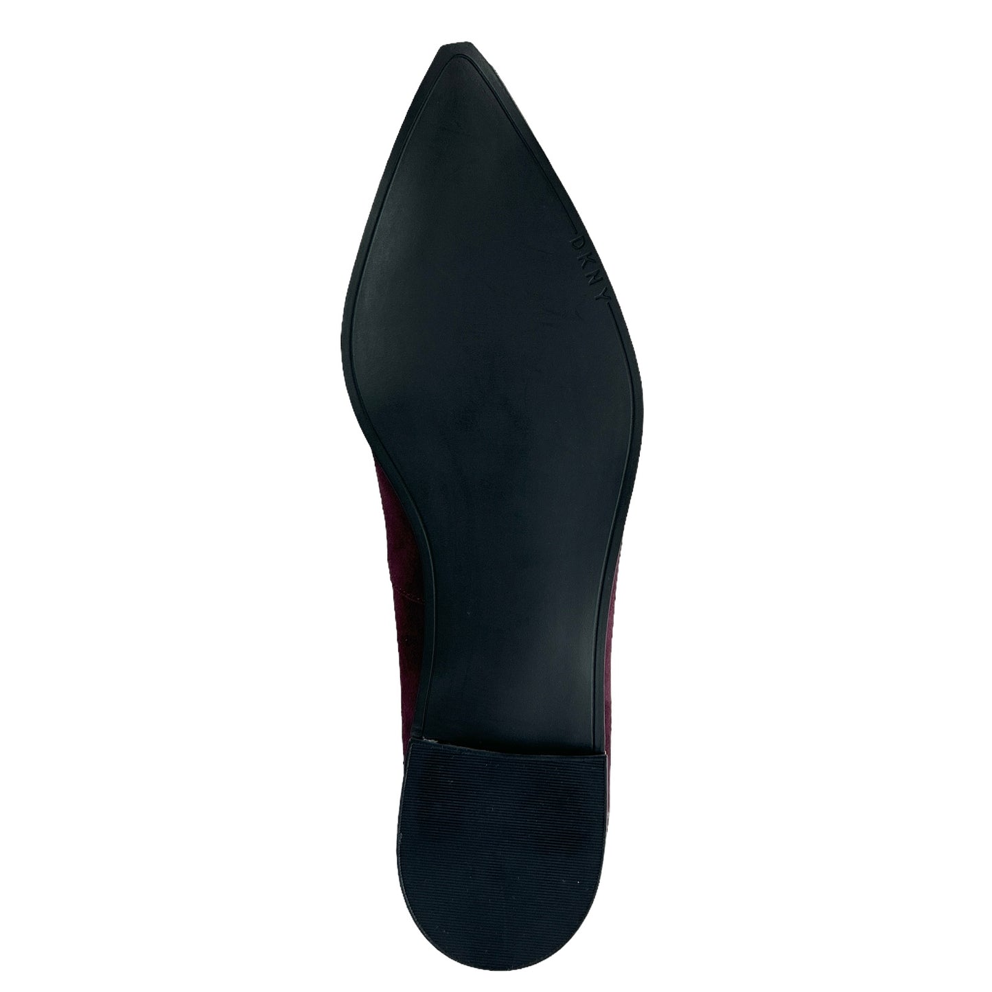 LONA Wine Red Comfort Slip-on Pointed Toe Flats Size 6 M Women's Loafers