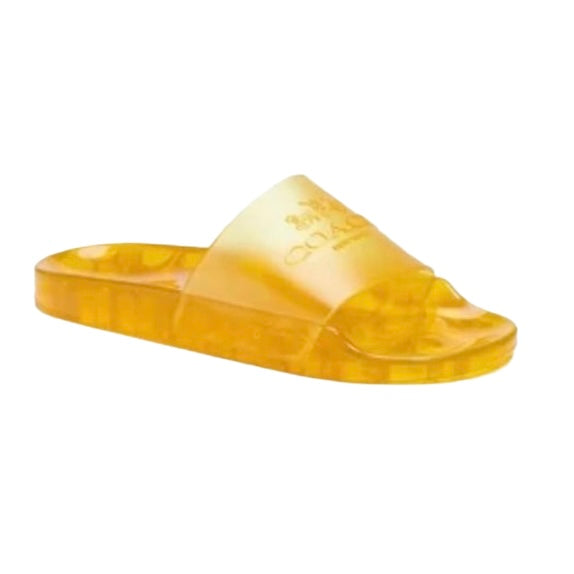 Yellow Jelly Sandals Slide Women's Flip Flop