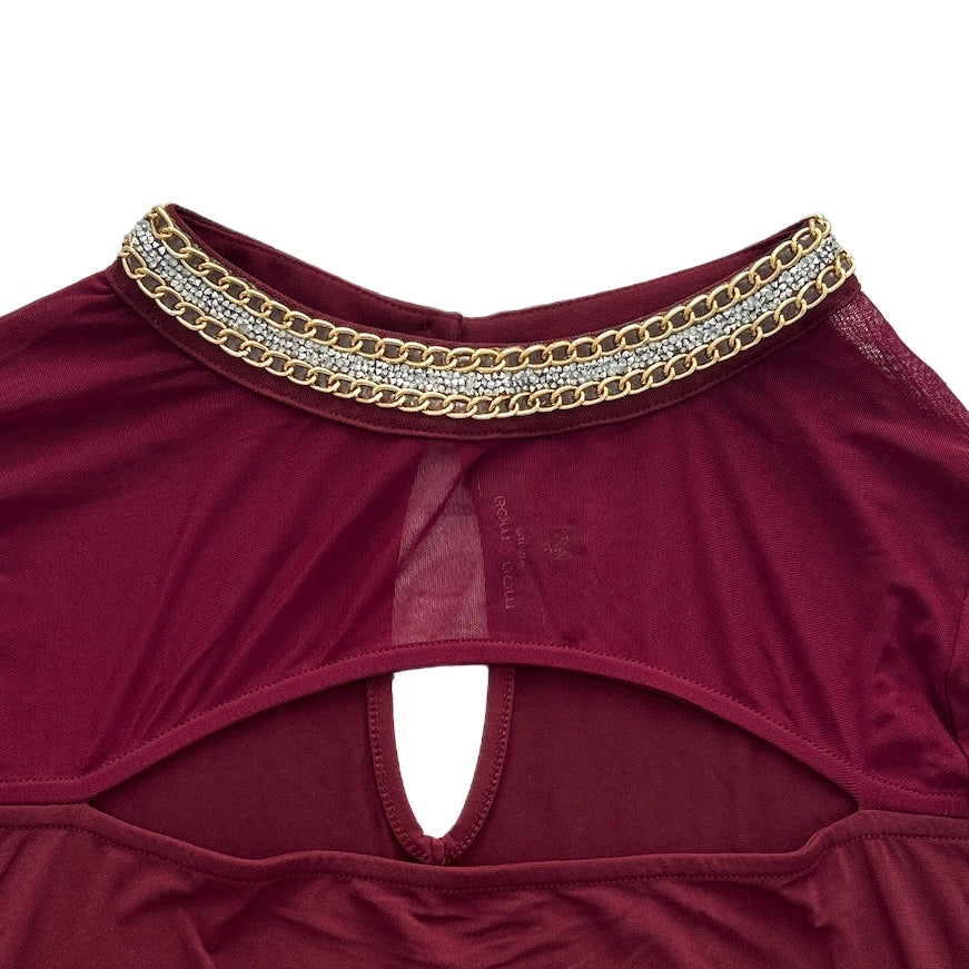 Women's Halter Neck Long Sleeve Dress Blouses