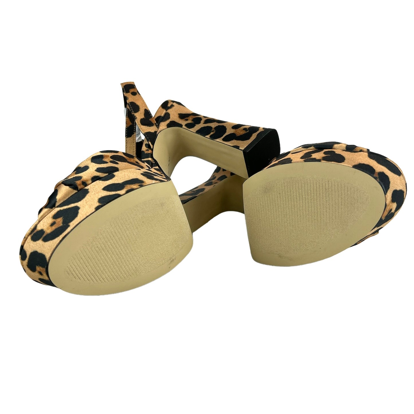 DAYNA Platform Block Heels Open Toe Women's Sandals