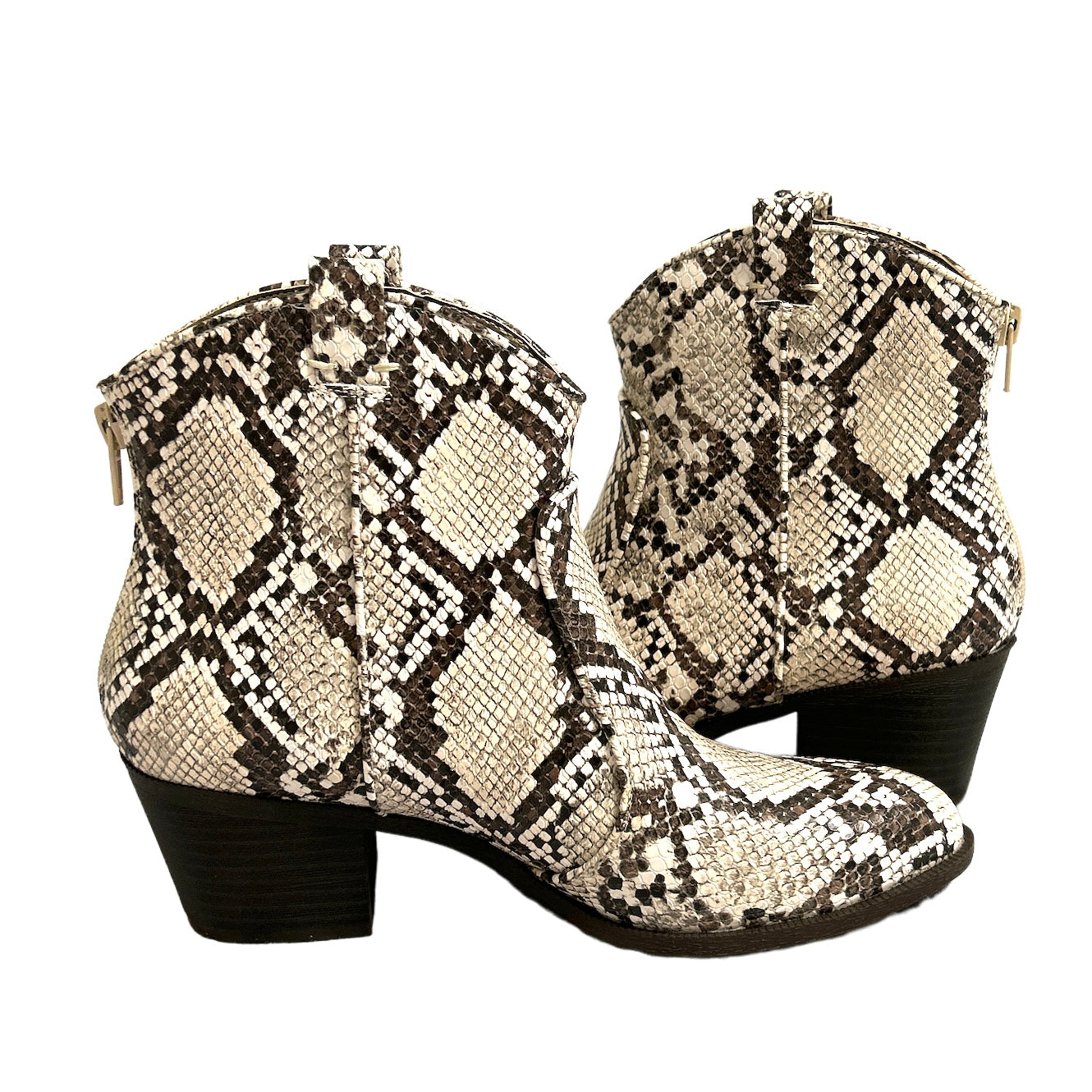MYKENNA Women's Heel Booties Ankle Boots