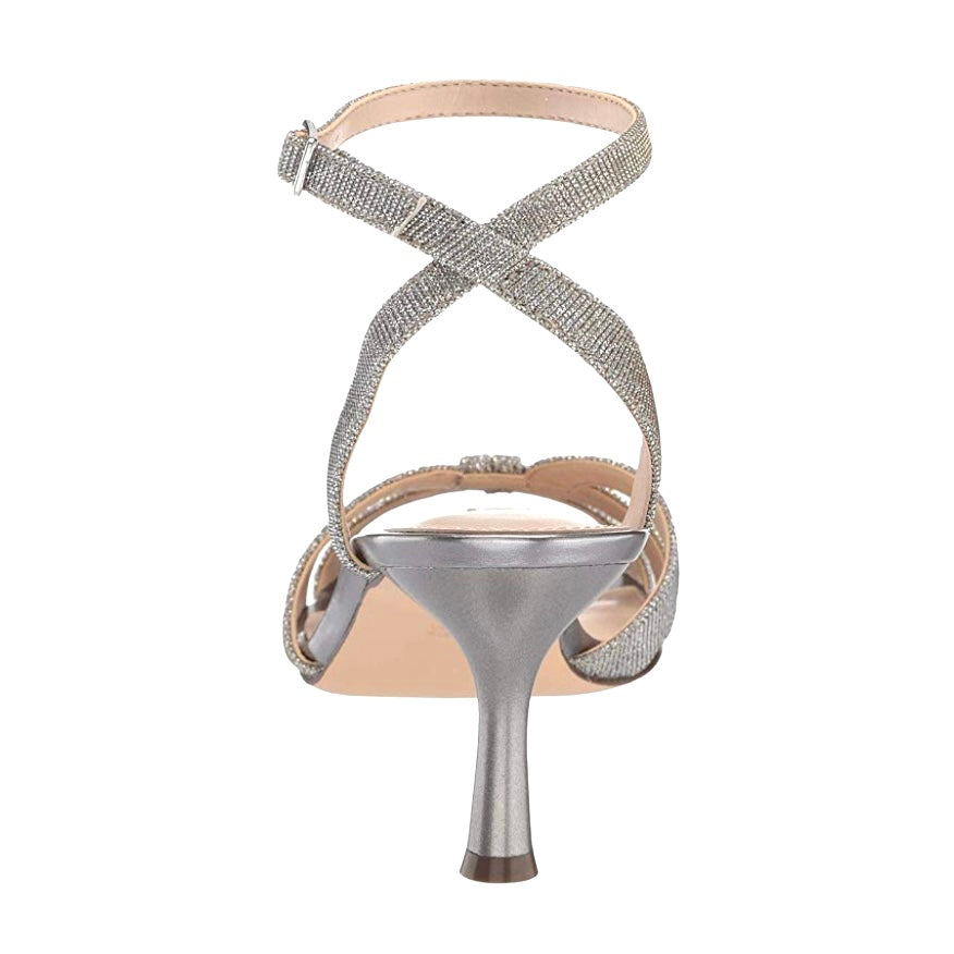 CORALEE Women's Straps Kitten Heels Sandals