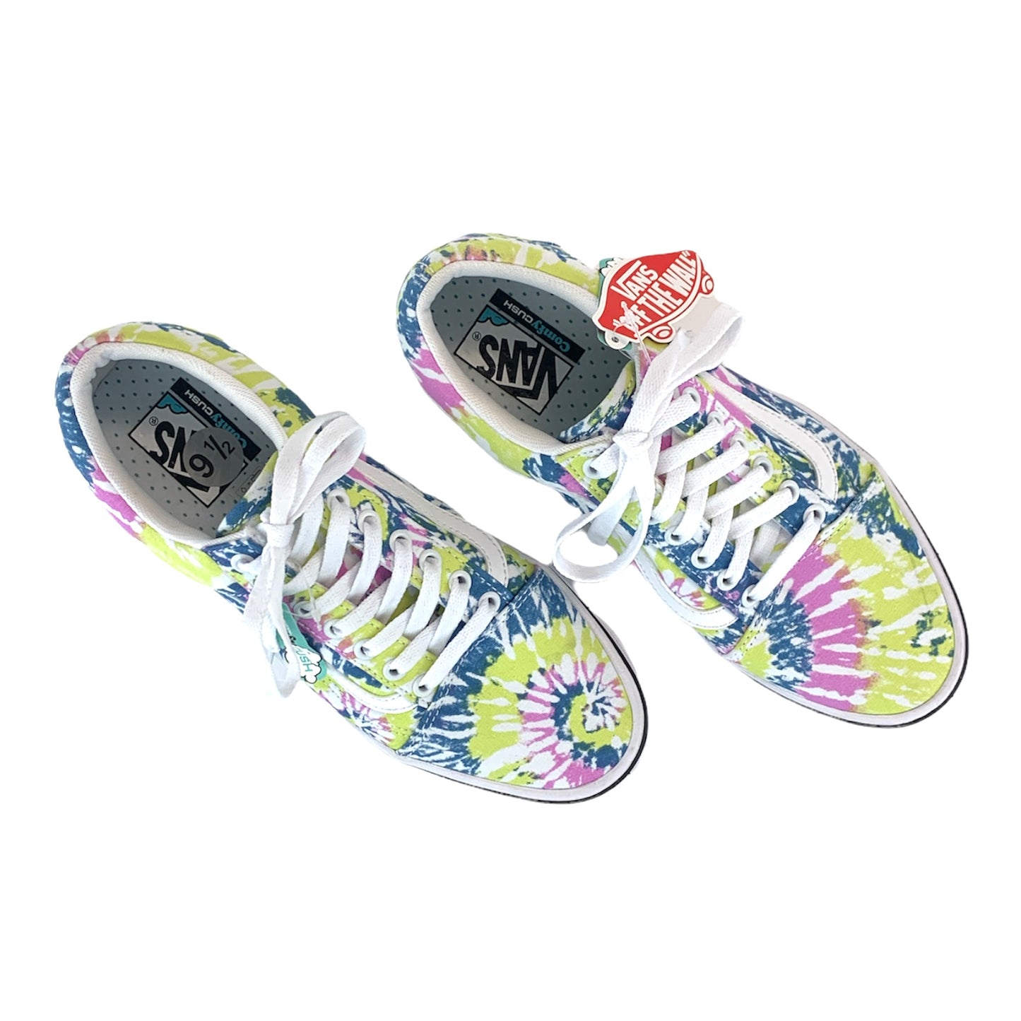 ComfyCush Old Skool Tie Dye Unisex Fashion Sneakers