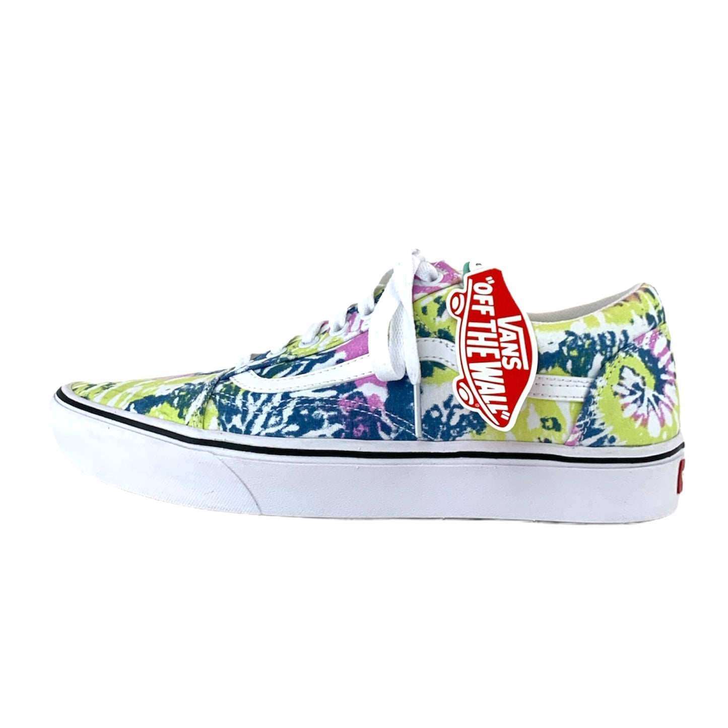 ComfyCush Old Skool Tie Dye Unisex Fashion Sneakers