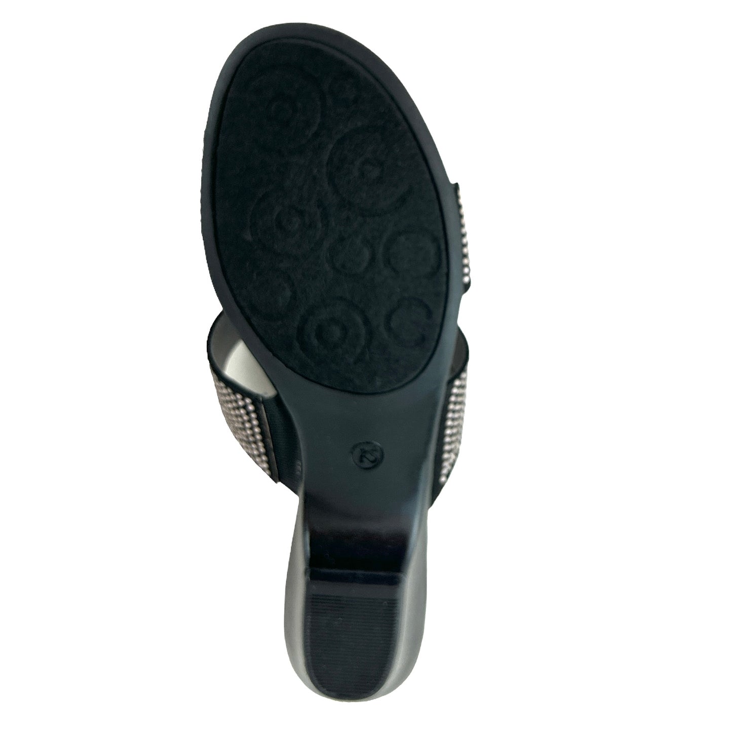 ENOREE Black Comfort Slip On Size 9 M Women's Sandals