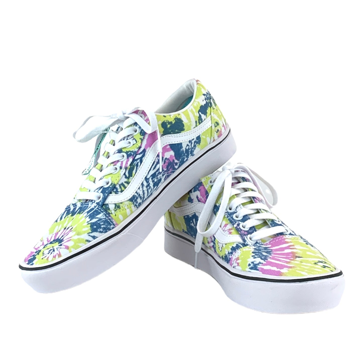 ComfyCush Old Skool Tie Dye Unisex Fashion Sneakers