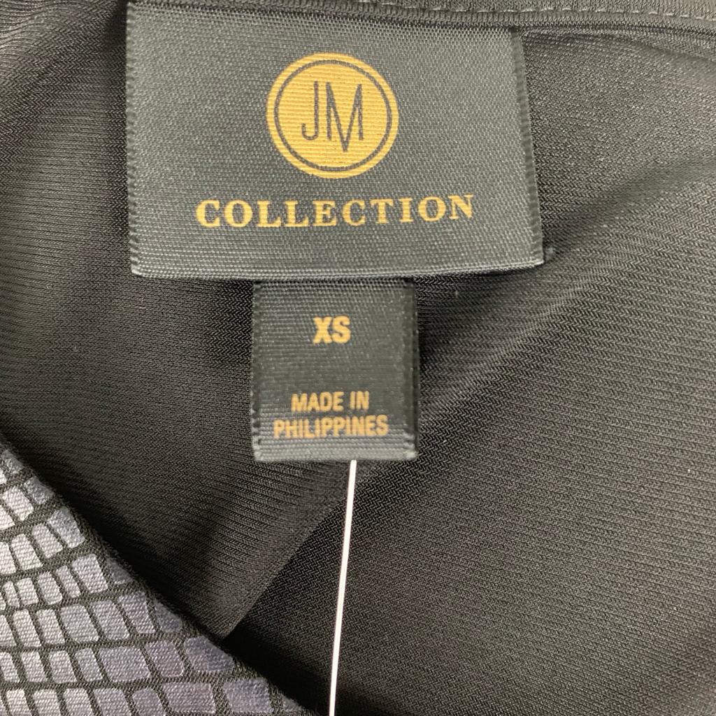 Deep Black 3/4 Sleeve Size XS Women's Sweater--_ - Fannetti Boutique