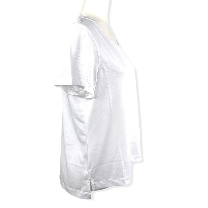 Women's White Top Short Sleeve T-Shirt