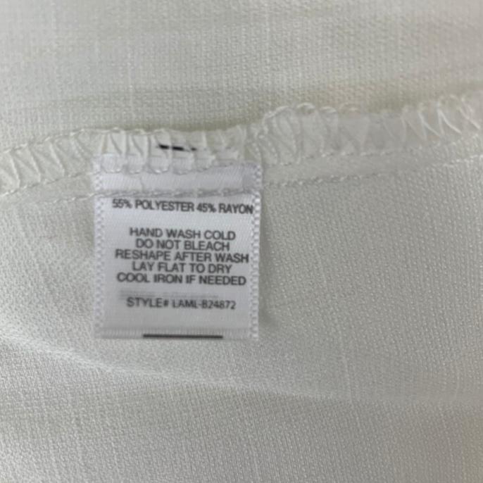 Women's Shirt Tie Front Short Sleeve Size S Top