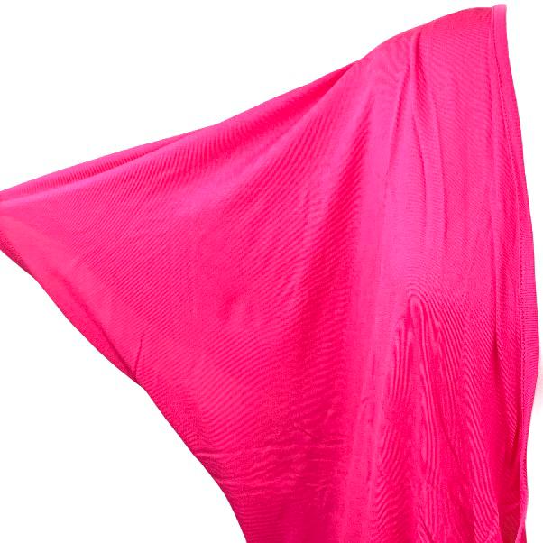 Planet Gold Magenta Top Short Sleeve Wrap Plus Size 2X Women's Blouses