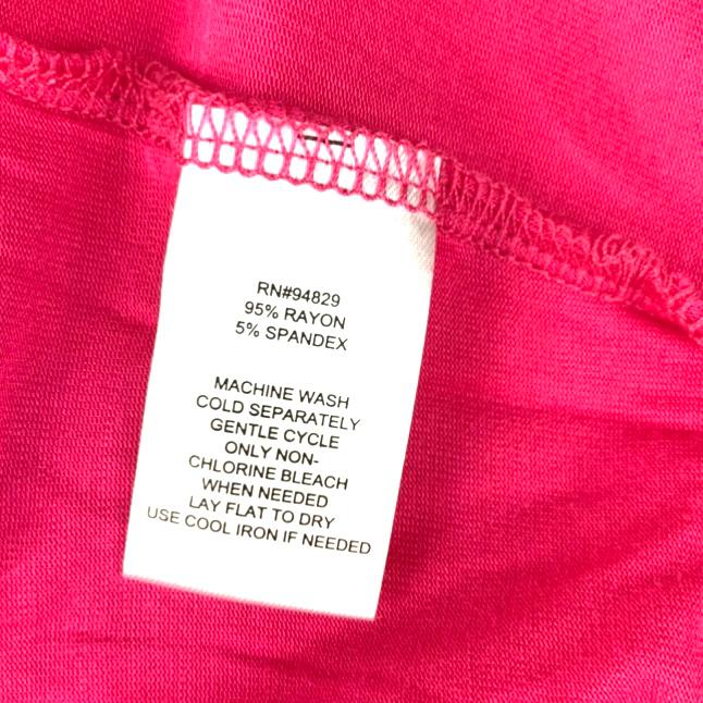 Planet Gold Magenta Top Short Sleeve Wrap Plus Size 2X Women's Blouses