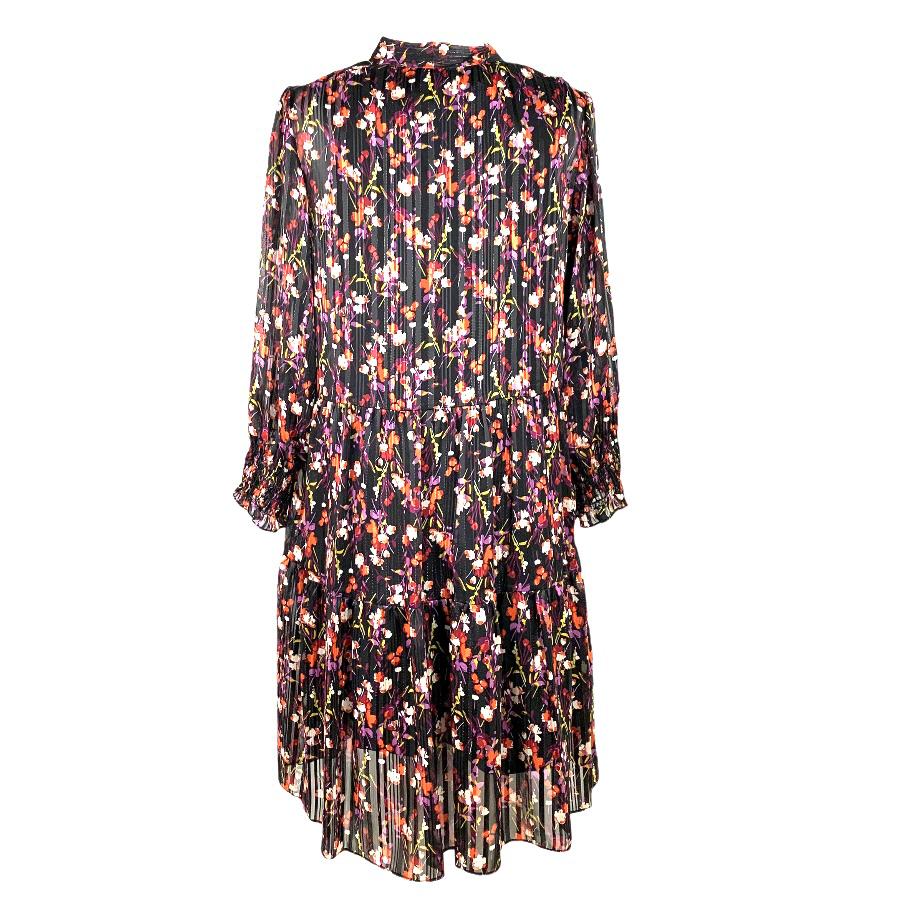 Long sleeve Floral Print Size 10 Loose Women's Dress