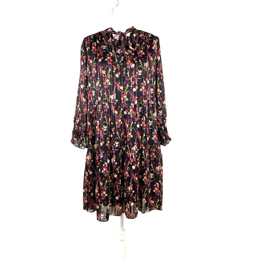 Long sleeve Floral Print Size 10 Loose Women's Dress