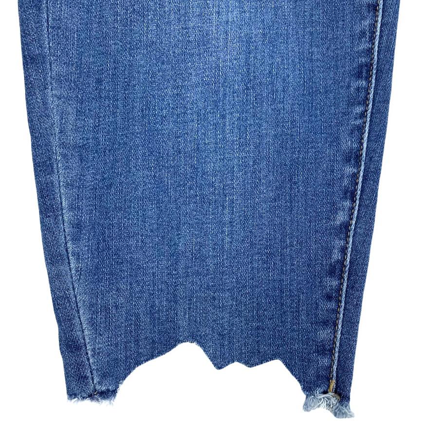 High Rise Stretch Destroyed Pant Ripped Plus Size 24 Women's Jeans
