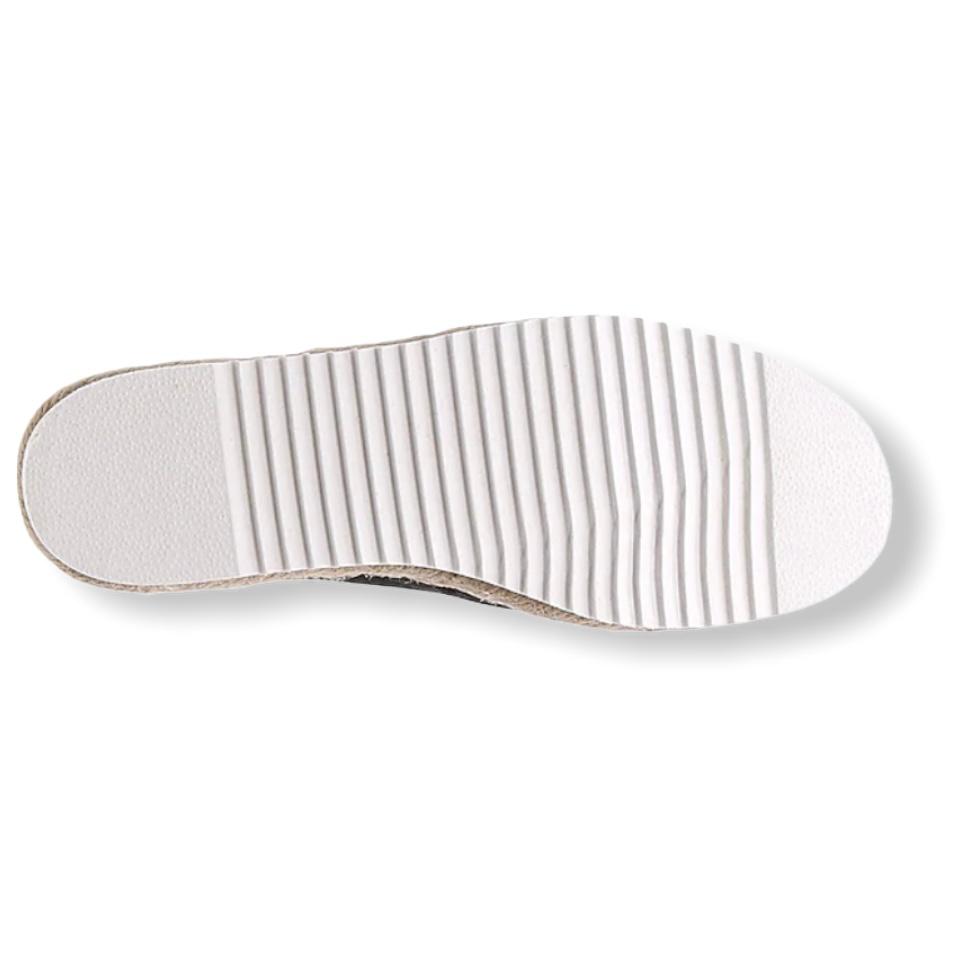 DAYLEE Women's Animal Print Flat Espadrilles