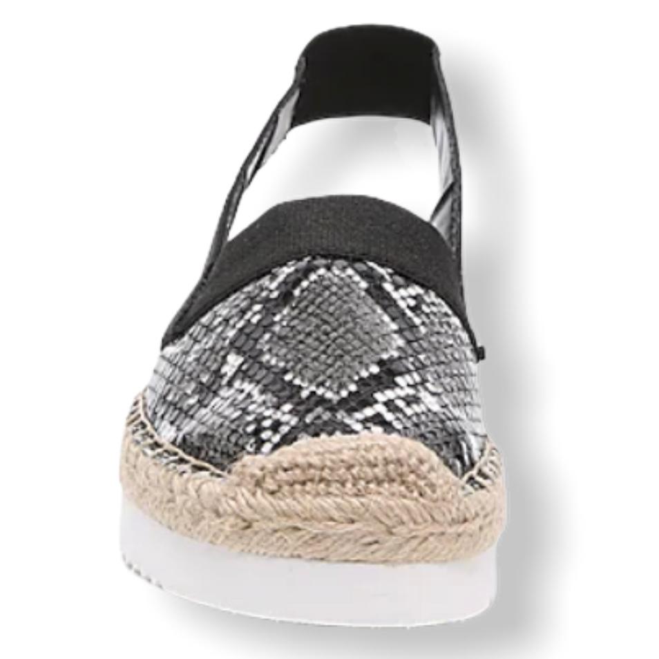 DAYLEE Women's Animal Print Flat Espadrilles