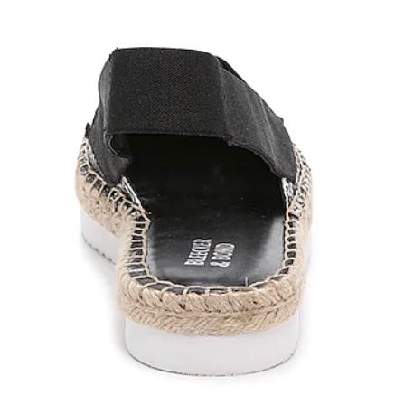 DAYLEE Women's Animal Print Flat Espadrilles
