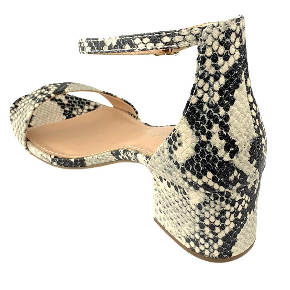 ILEANA Comfort Block Heel Ankle Strap Open Toe Women's Dress Sandals