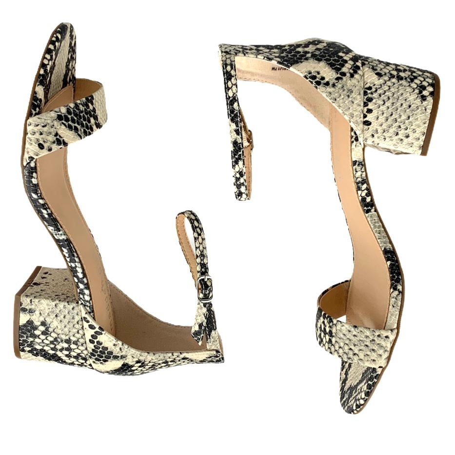 ILEANA Comfort Block Heel Ankle Strap Open Toe Women's Dress Sandals