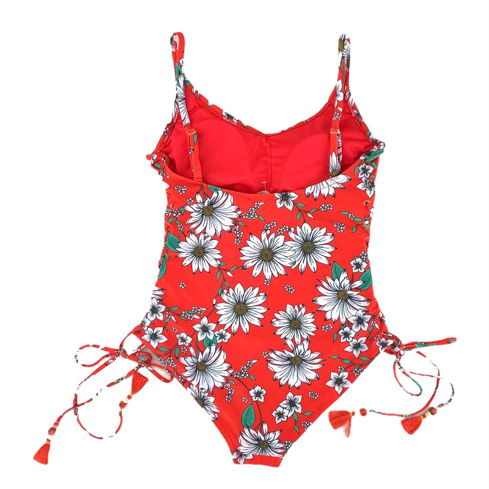 Swimsuit Floral Print One Piece Women's Swimwear