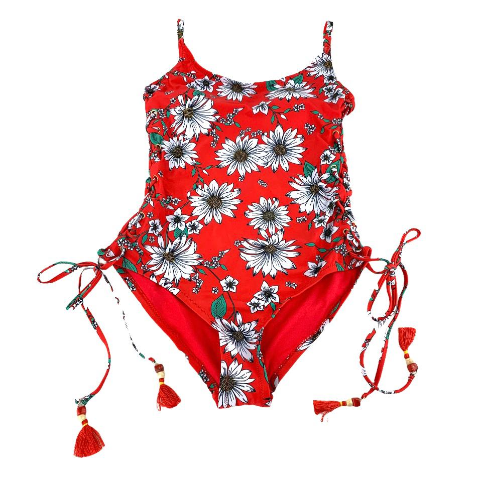 Swimsuit Floral Print One Piece Women's Swimwear