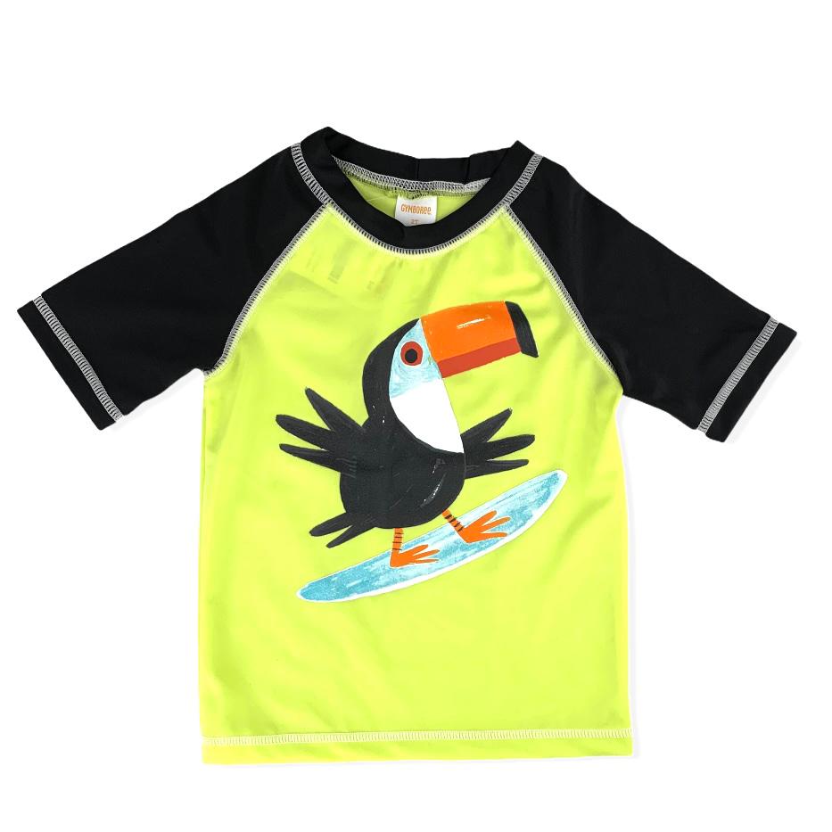 Little Boy Tucan Rash Guard Swimwear