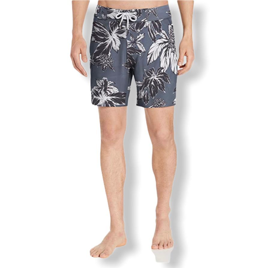 Trunks Stretch Plus Size BoardShort Men's Swimwear