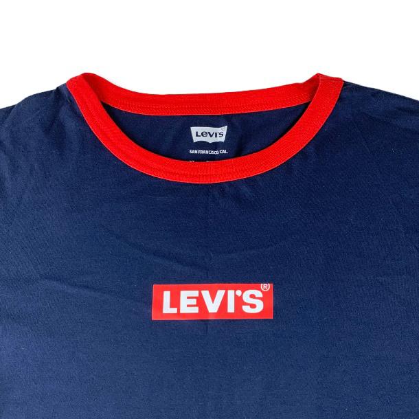 Navy/Red Short Sleeve Size XL Crew Neck Kids Boys T-Shirt