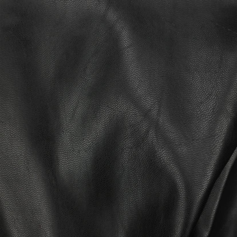 Women's Vegan Leather Crew Neck Mini Dress