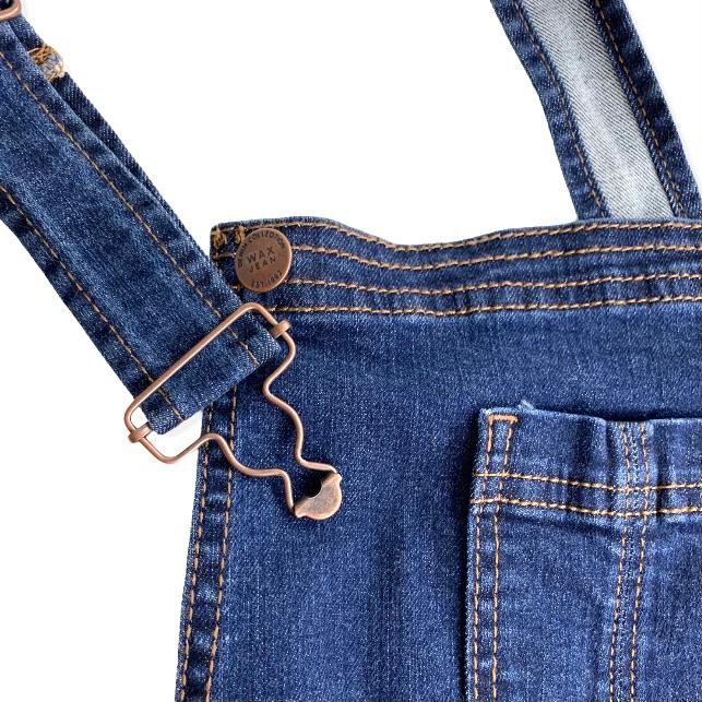 Basic Denim Destroyed Ripped Stretch Jean Rompers 3XL Women's Overall