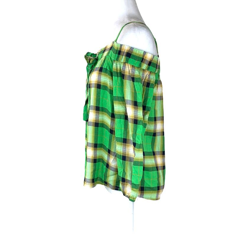 Top Long Sleeve Women's Plaid Blouses