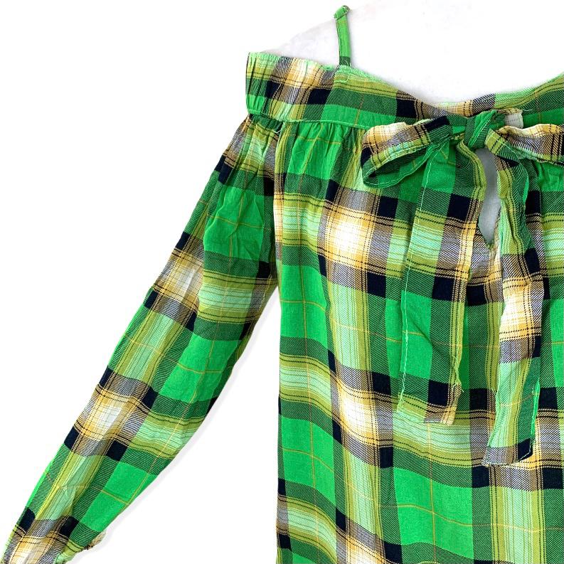 Top Long Sleeve Women's Plaid Blouses