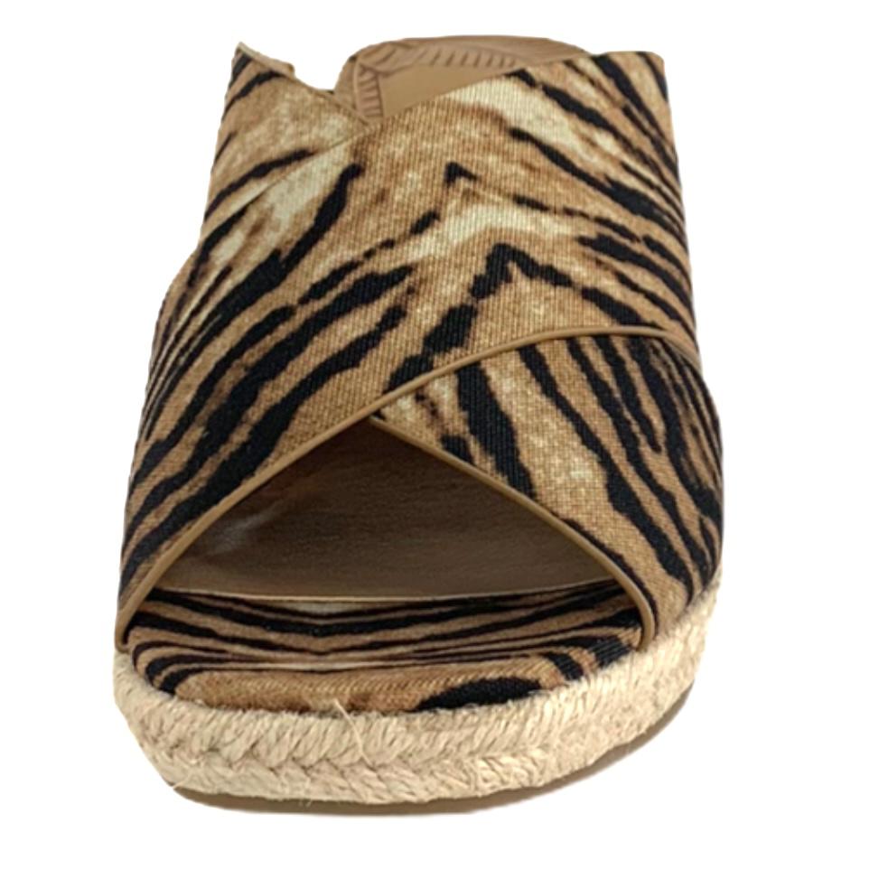 KLORY Women's Espadrille Wedge Heel Slip On Sandals