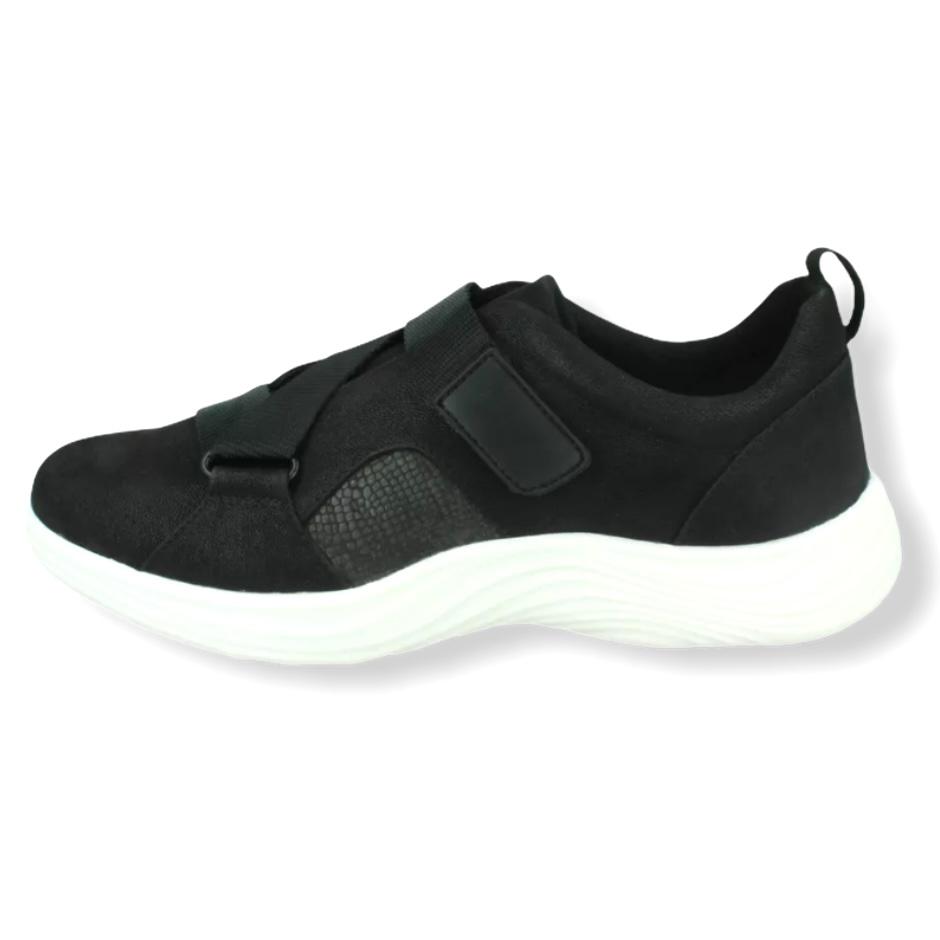 Cloudsteppers Women's LuLu Go Sneakers Black Size 7W Shoes