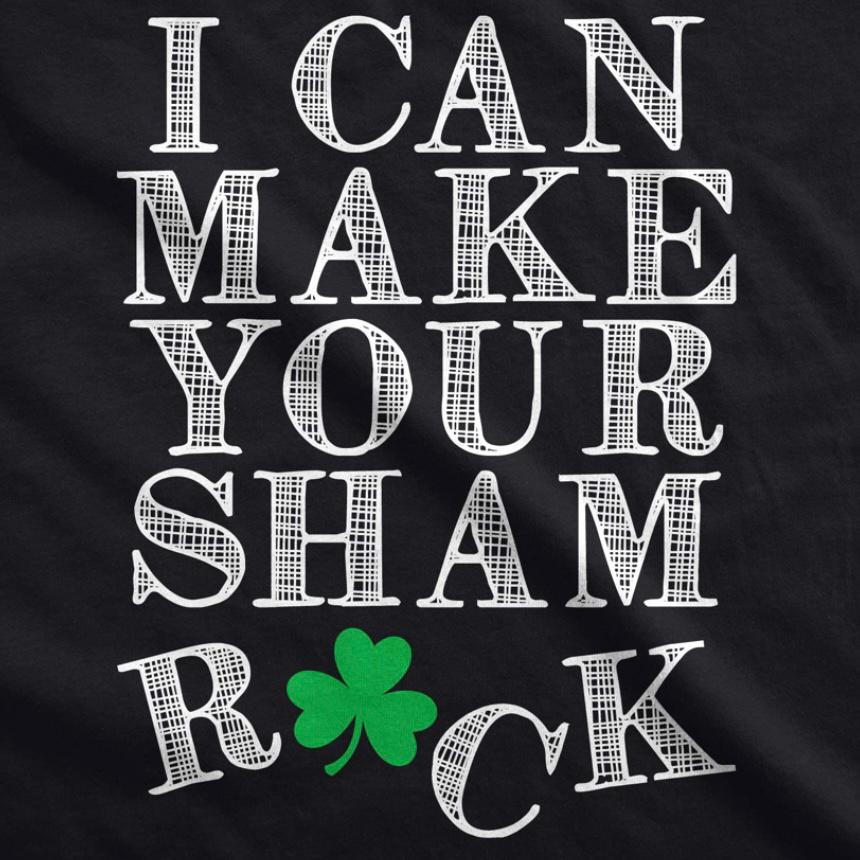 St Patrick's Day Plus Size 2XL Short Sleeve Black Women's T-Shirt