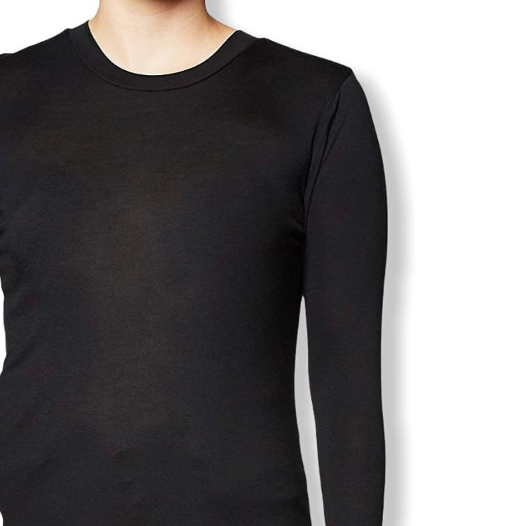 Black Long Sleeve Crew Neck Size XS Women's Sweaters