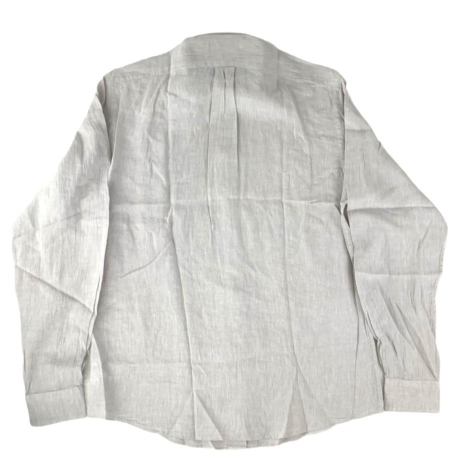 Gray Long Sleeve Button Down Classic Men's Shirt