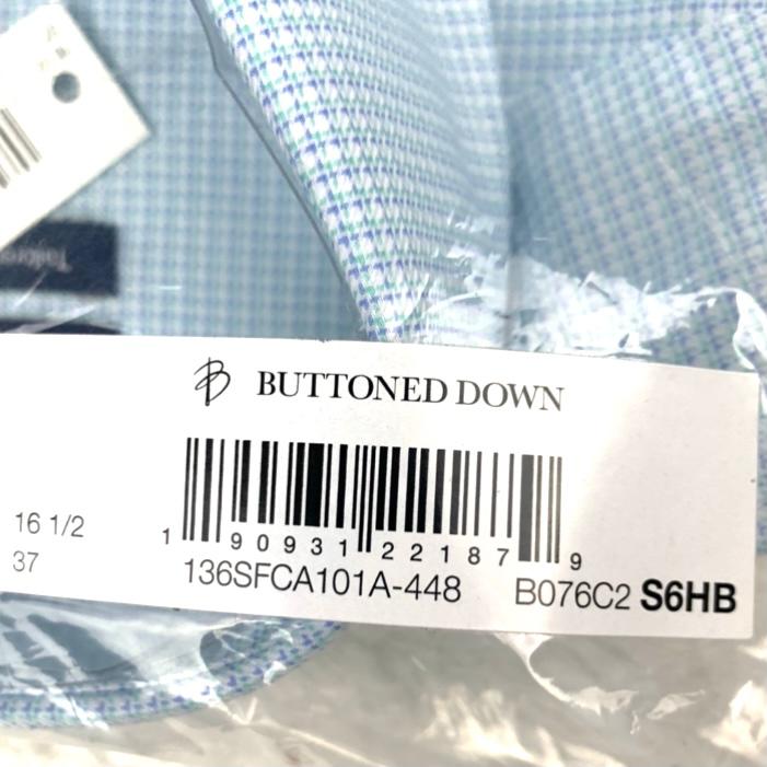 Long Sleeve Classic Blue Buttons Down Men's Shirt