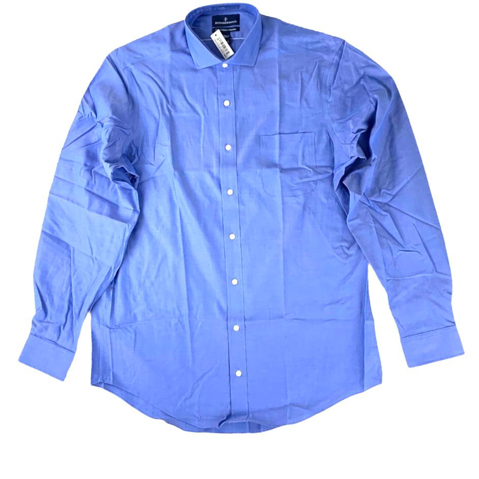 Long Sleeve Button-Down Classic Fit Blue Men's Shirt